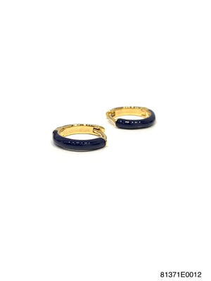Zoe Enamel Huggie