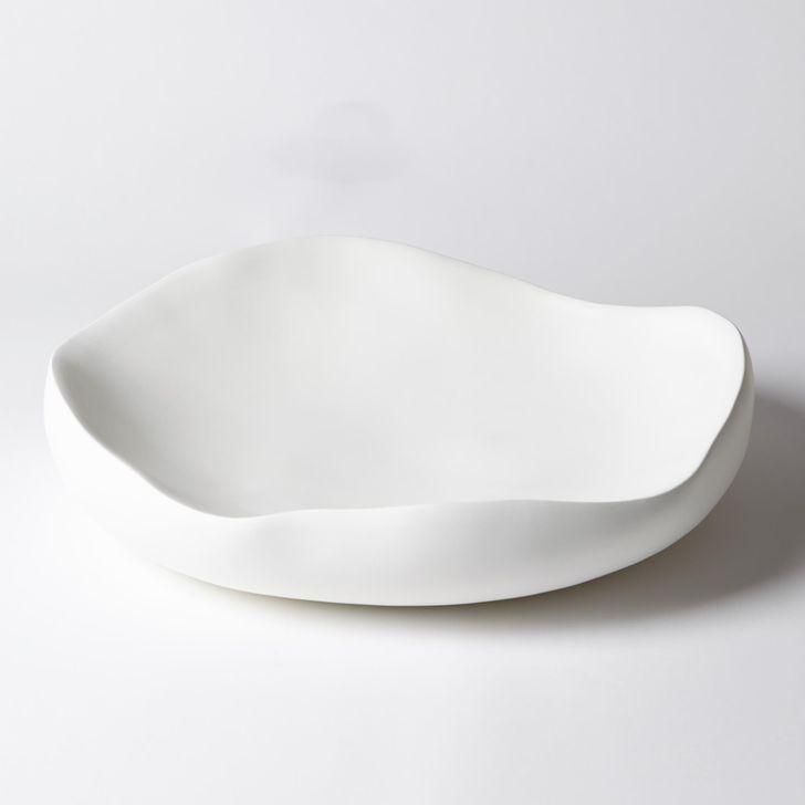 Organic White Bowl
