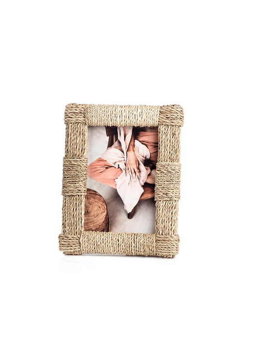 Abaca Rope Frame, 5" x 7"